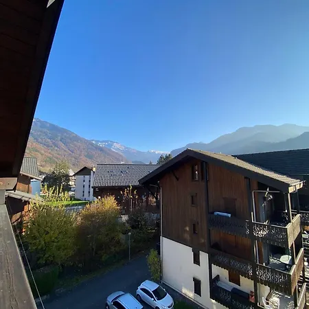 Grand T3 Lumineux Avec Balcon, Parking & Casier Skis En Centre-ville De - Fr-1-624-22 Apartment Samoens